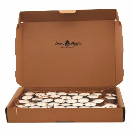 Podgrzewacze - Świeczki Tealight Sojowe 40 sztuk