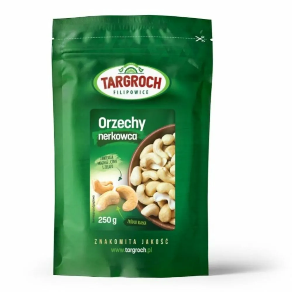 Orzechy Nerkowca 250 g - Targroch