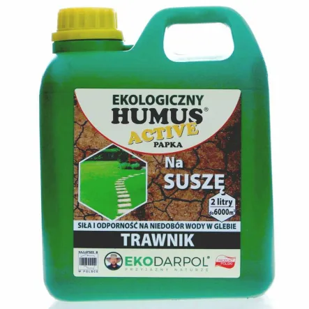 Humus Active Papka NA SUSZĘ Trawnik 2 L - Ekodarpol