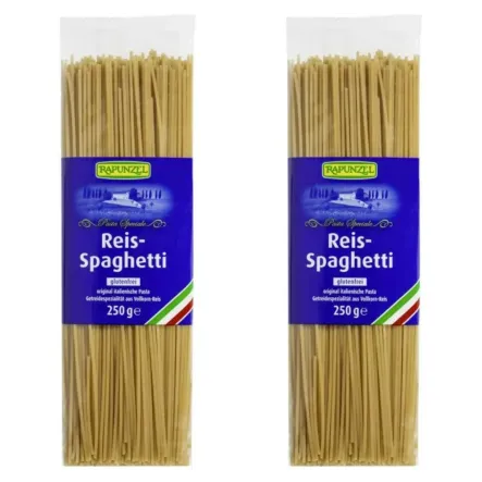 Makaron Ryżowy Spaghetti Bio 500 g (2 x 250 g) - Rapunzel
