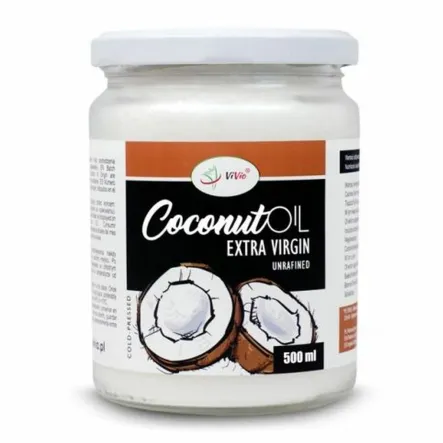 Olej Kokosowy Extra Virgin  500 ml - VIVIO 