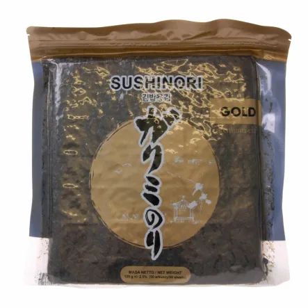 Glony do Sushi Gold 130 g (50 Arkuszy) - Sushinori
