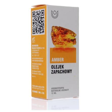 Olejek Zapachowy Amber 12 ml - Naturalne Aromaty
