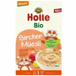 Musli z Jabłkiem, Rodzynkami i Migdałami Bez Dodatku Cukru Demeter Bio 200 g - Holle