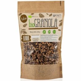 Granola z Kakao Bezglutenowa Bez Dodatku Cukru Bio 320 g - Papagrin