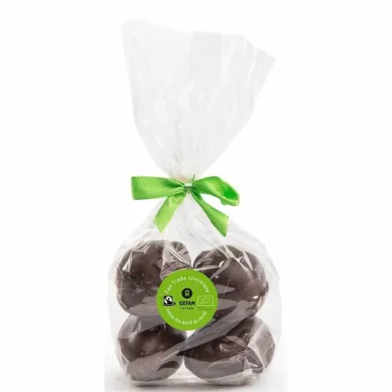 Jajka Czekoladowe Wielkanocne Bio 120 g (4x 30 g) - OXFAM