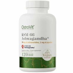 KSM-66 Ashwagandha® VEGE 120 Kapsułek - OstroVit