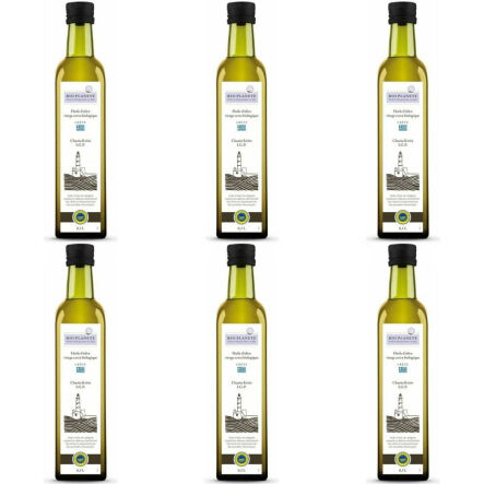 6 x Oliwa z Oliwek Extra Virgin z Krety Bio 500 ml - Bio Planete