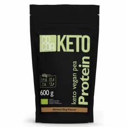 Białko z Grochu z Olejem MCT o Smaku Migdałowym Keto Bio 600 g - Cocoa