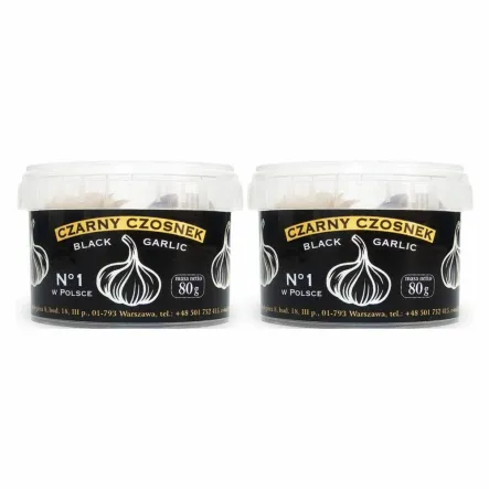 2 x Czarny Czosnek 80 g - Simpatiko