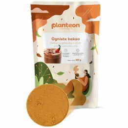 Ogniste Kakao w Proszku z Chilli 100 g - Planteon
