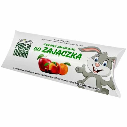 Zdrowe Smakołyki od Zajączka + Tatuaż 48 g (3 x 16 g) - Porcja Dobra
