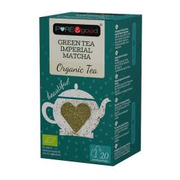 Herbatka Ekologiczna Imperial Matcha Green Tea 40 g 20 Torebek Pure&Good