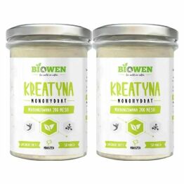 2 x Kreatyna Monohydrat Proszek 250 g - Biowen