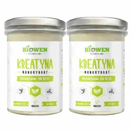 2 x Kreatyna Monohydrat Proszek 250 g - Biowen