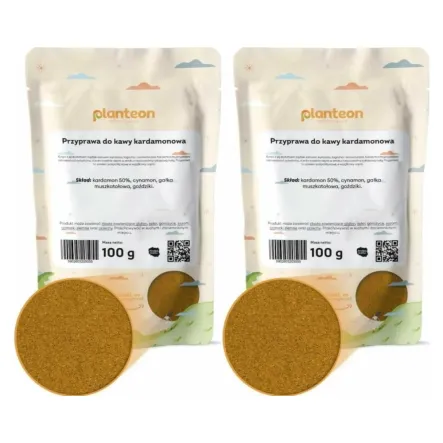 2 x Przyprawa do Kawy Kardamonowa 100 g - Planteon