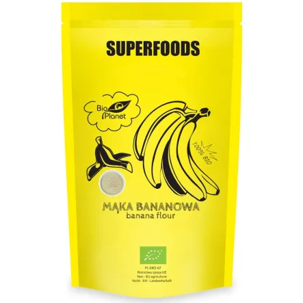 Mąka Bananowa Bio 200 g - Bio Planet