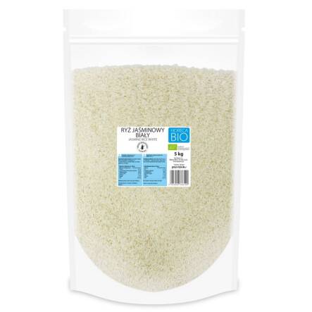 Ryż Jaśminowy Biały Bezglutenowy Bio 5 kg - HORECA