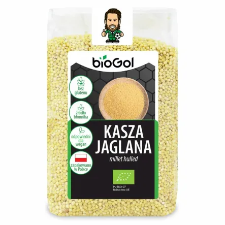 Kasza Jaglana Bezglutenowa Bio 400 g Biogol