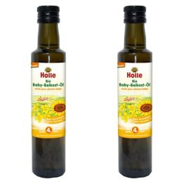 2 x Olej Dla Dzieci Tłoczony na Zimno Bio Demeter 250 ml - Holle