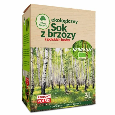 Sok z Brzozy Eko 3 l - Dary Natury