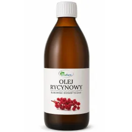 Olej Rycynowy Nierafinowany Tłoczony na Zimno 1 l - Vitafarm