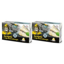 2 x Sardynki w Oleju Słonecznikowym 125 g (90 g) - Kier