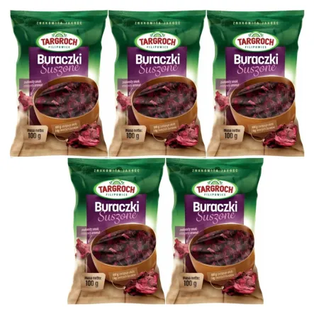 5 x Buraczki Suszone 100 g - Targroch