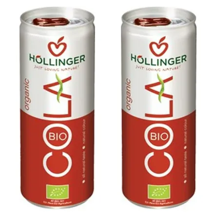 Napój Cola Bio 500 ml (2 x 250 Ml) Puszka - Hollinger