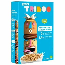 Płatki Śniadaniowe Kółka Zbożowe Bez Dodatku Cukru Bio 300 g - SMILEAT