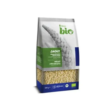 Jagły Ekspandowane Ziarno Prosa Bez Glutenu Eko 100 g Soligrano