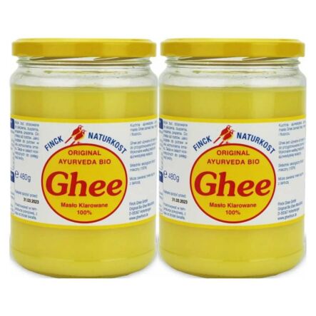 2 x Masło Klarowane Ghee Bio 480 g - Finck Naturkost