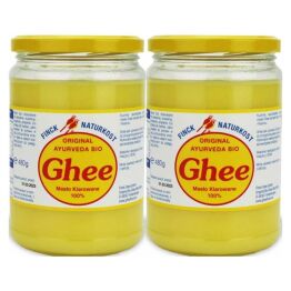 2 x Masło Klarowane Ghee Bio 480 g - Finck Naturkost