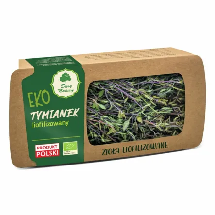 Tymianek Zioła Liofilizowane Eko 10 g Dary Natury