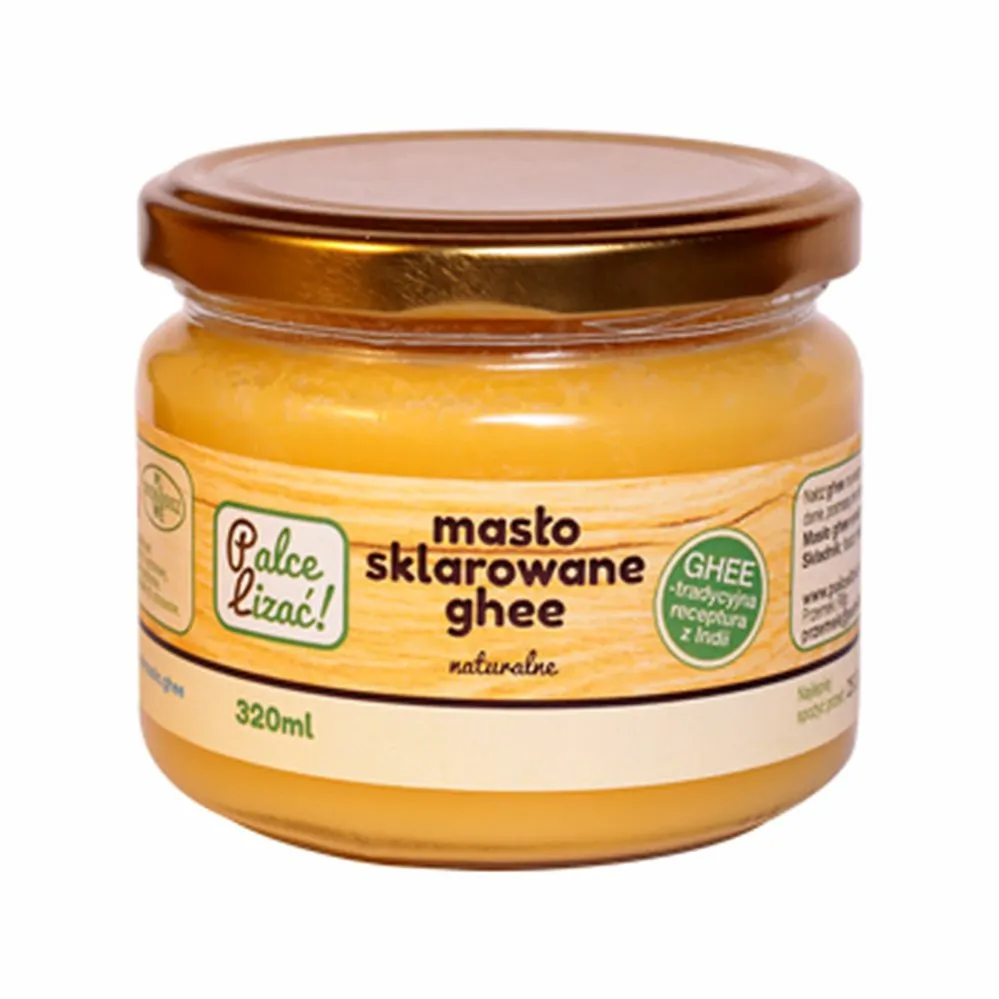 Masło Sklarowane Ghee 320 ml - Palce Lizać