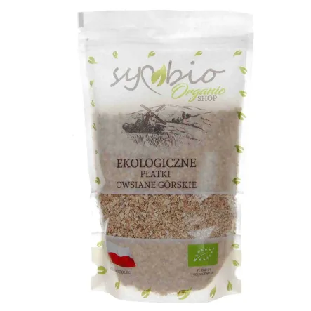 Polskie Płatki Owsiane Górskie Eko 550 g Organic Shop Symbio