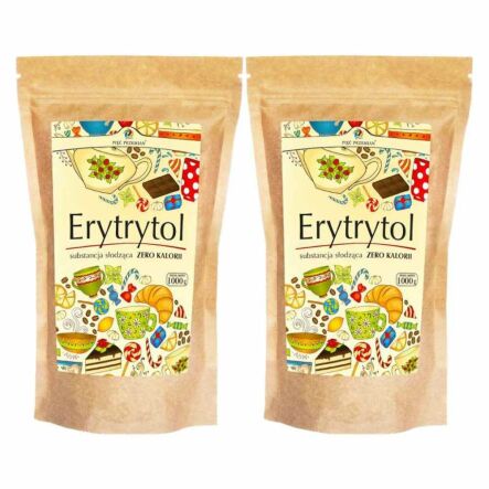 Zestaw 2 x Erytrytol 1000 g - Pięć Przemian 