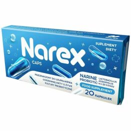 Probiotyk Narine 20 Kapsułek - Narex (Cold)