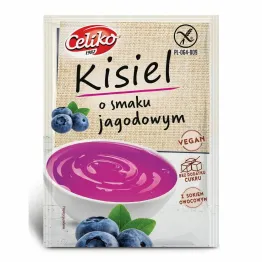 Kisiel o Smaku Jagodowym w Proszku 40 g - Celiko