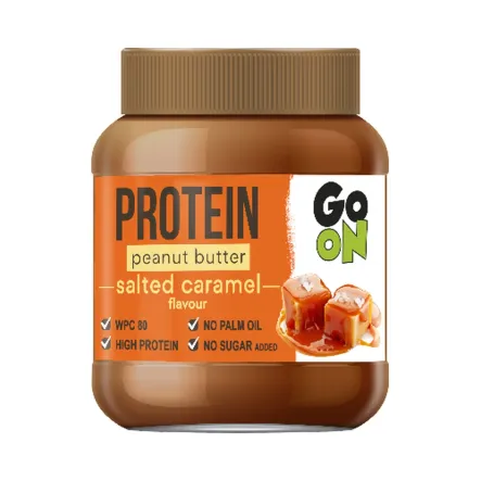 Protein Peanut Butter Salt Caram GO ON 350 g - Sante