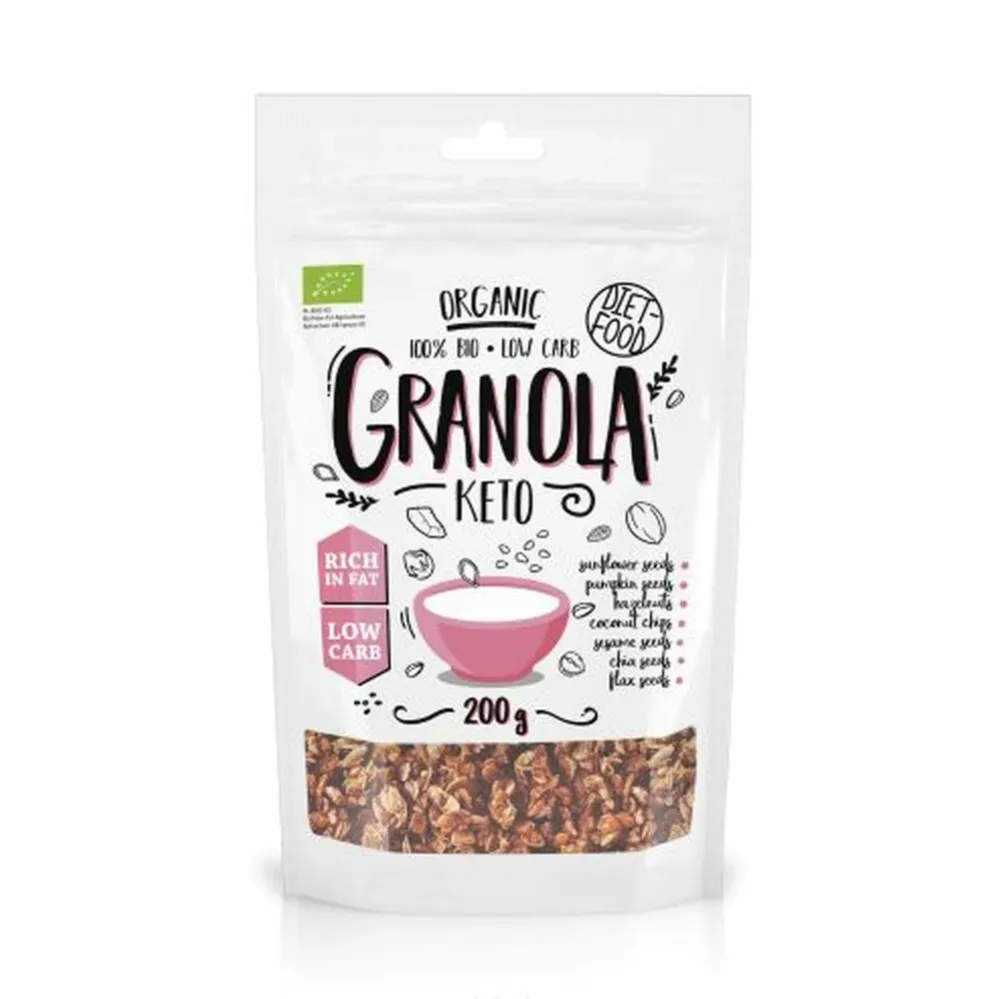 Bio Keto Granola 200 g - Diet Food