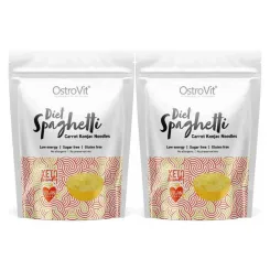 2 x Makaron Konjac Diet Spaghetti Carrot Konjac Noodles Keto Friendly 400 g (250 g) - OstroVit