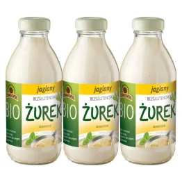 3 x Żurek Jaglany Bezglutenowy Koncentrat Bio 320 Ml -  Kowalewski