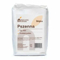 Mąka Pszenna Cukiernicza Typ 450 1 kg - Naturalnie Zdrowe