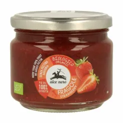 Mus Truskawkowy Bio 270 g - Alce Nero Truskawki, Dżem