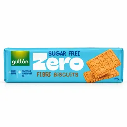 Ciastka Pełnoziarniste Bez Dodatku Cukru Zero Fibre Biscuits 170 g - Gullon