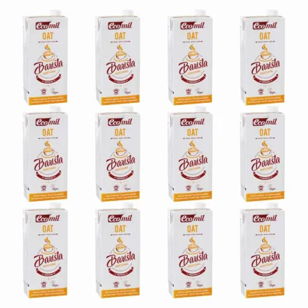12 x Napój Owsiany Barista Bio 1 l UHT  Ecomil