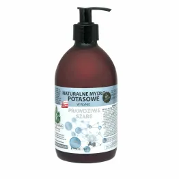Mydło Potasowe ze Srebrem w Płynie Prawdziwe Szare 0,5 l - Mydlarnia Powrót do Natury