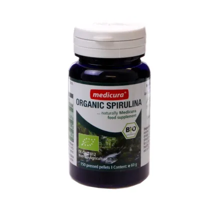 Spirulina Bio 60 g (150 szt.) - Medicura