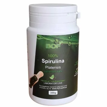 Spirulina Platensis 300 g (1200 Tabletek) - BOF